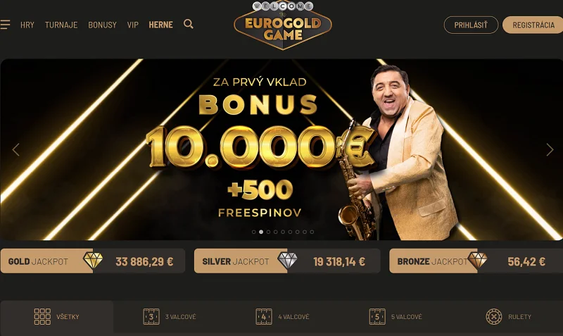 Eurogold Game Casino online